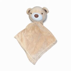 Baby Essentials 2024 Tan Teddy Bear Lovey Security Blanket